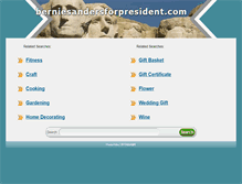 Tablet Screenshot of berniesandersforpresident.com